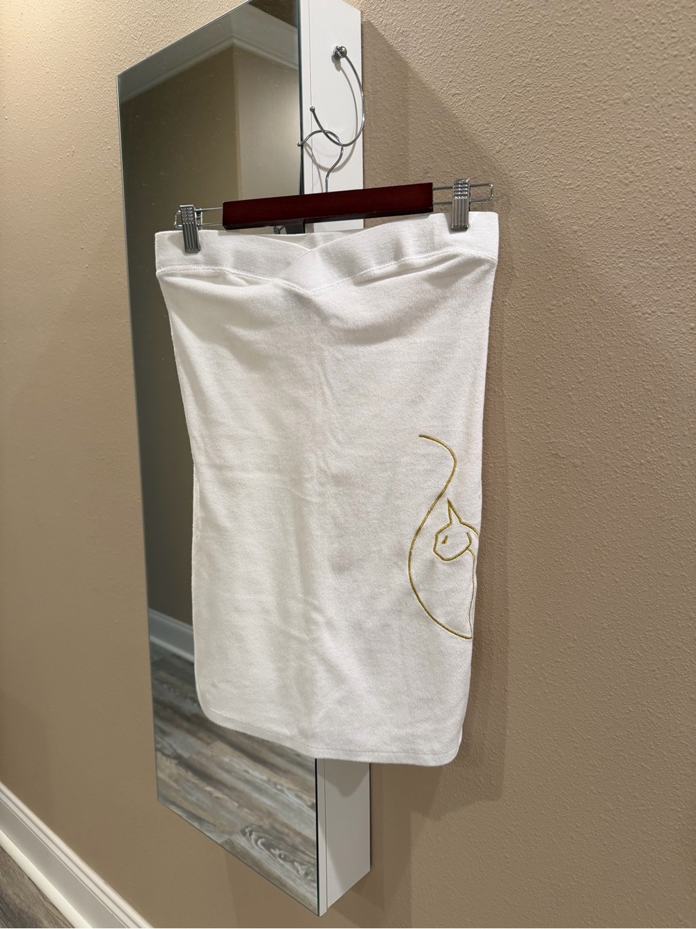 White Embroidered Dress
